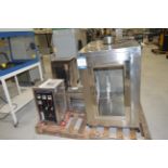 Stainless steel test cabinet with YY306 vehicle material test controller