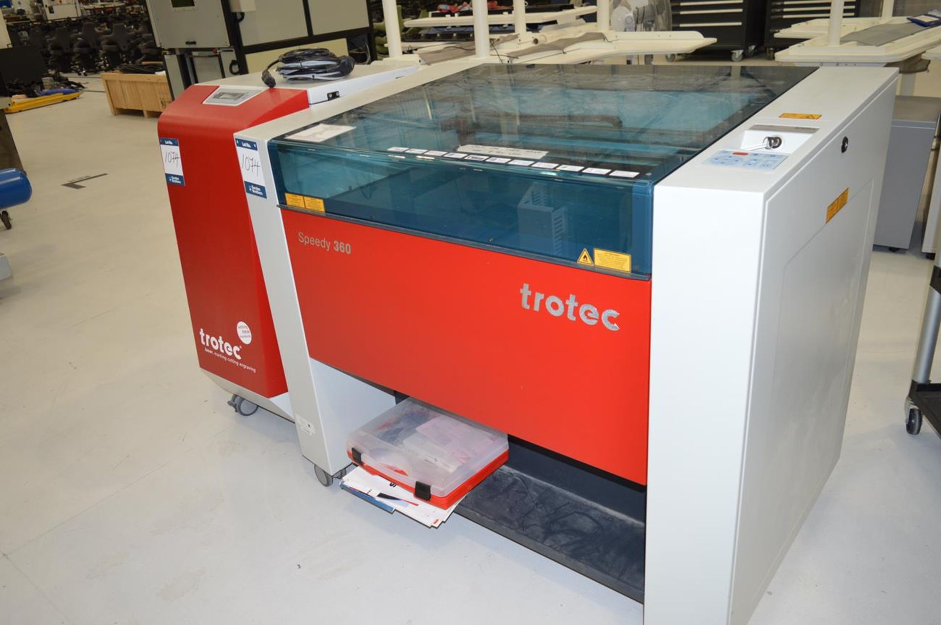 Trotec, Speedy 360 CO2 laser cutter and engraver , Serial No. S36-1408 with controller - Image 2 of 9