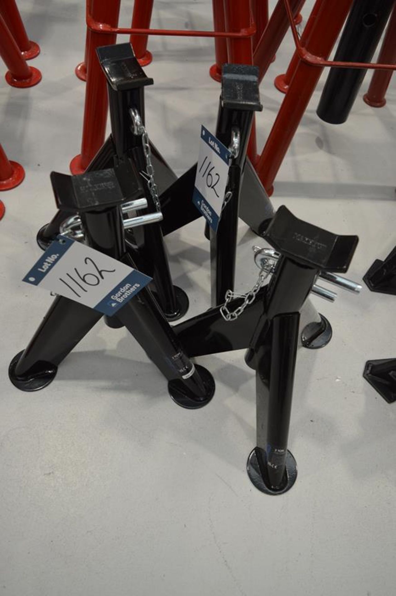 4x (no.) SDS, JS3 3T axle stands