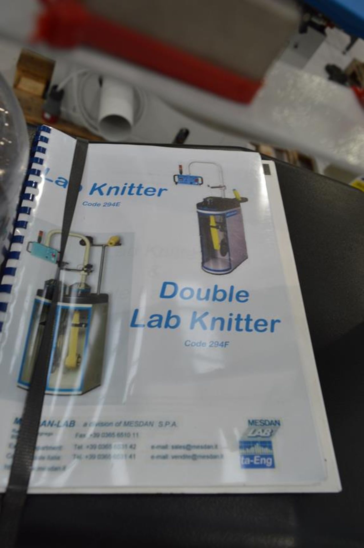 MESDAN-LAB, Lab Knitter 294E, double lab knitter, Serial No. 1108 (DOM: 2021) - Image 5 of 6