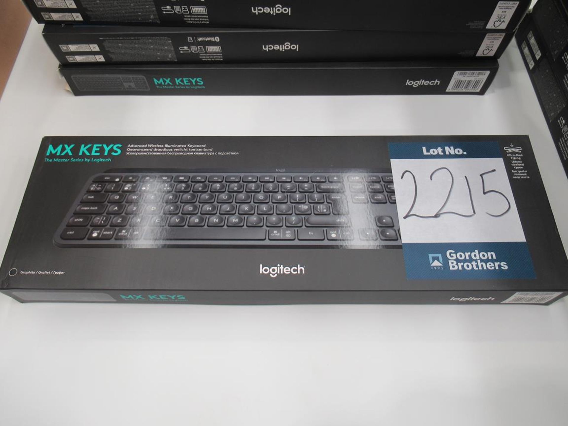 Logitech, MX Keys Bluetooth keyboard (boxed and unused)