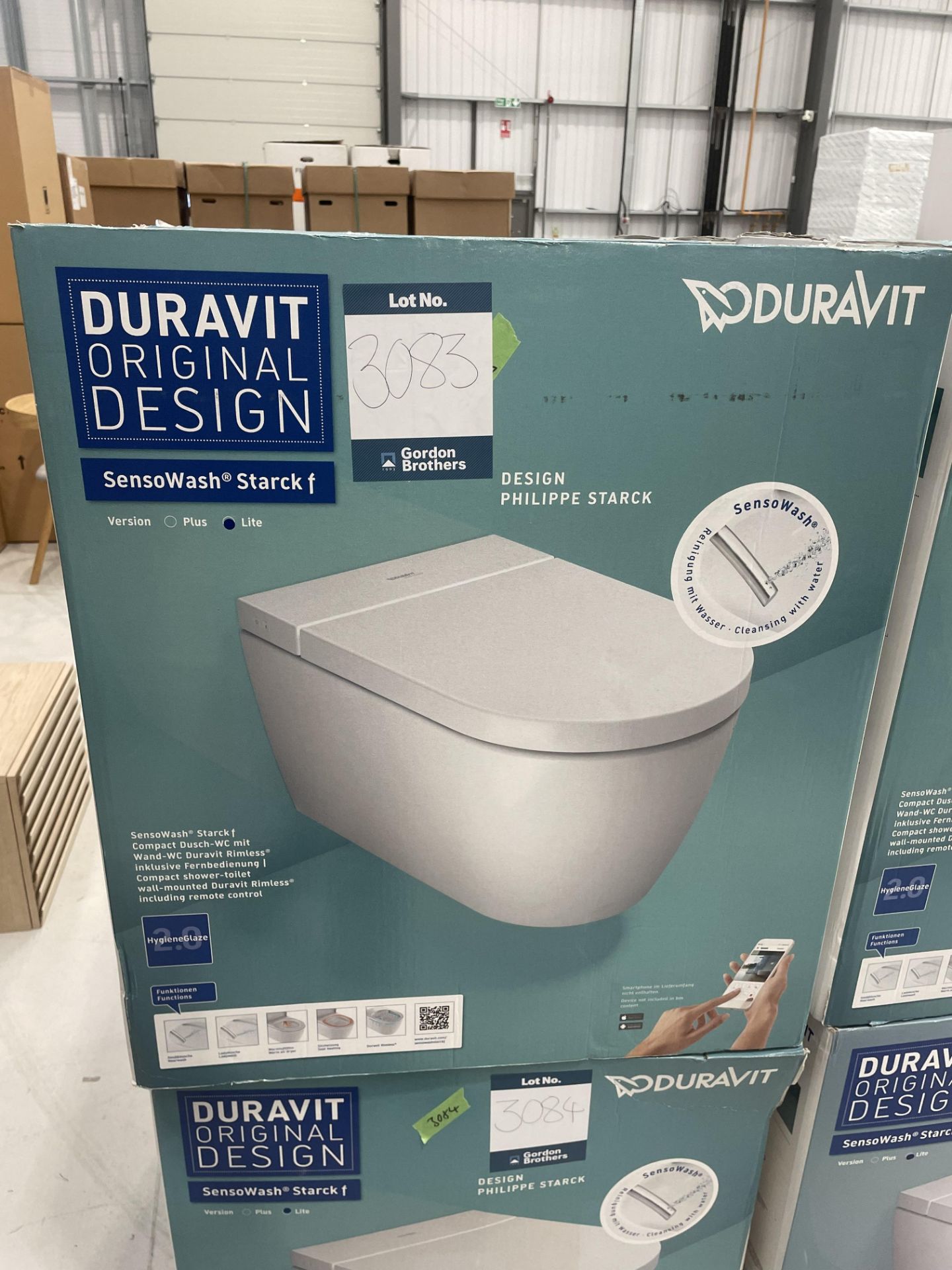 Duravit, Sensowash SlimSet toilet