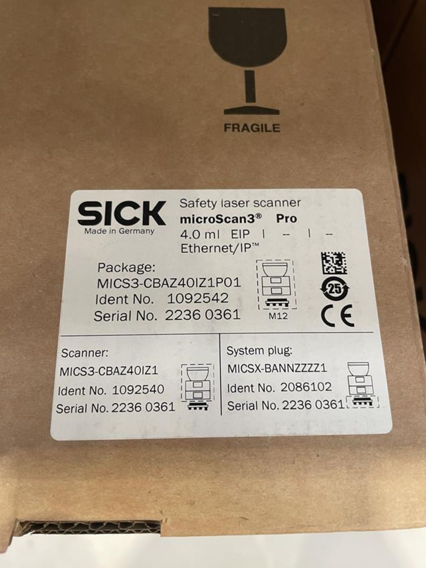 4x (no.) Sick, Microscan 3 Pro safety laser scanner (boxed and unused) - Image 2 of 2