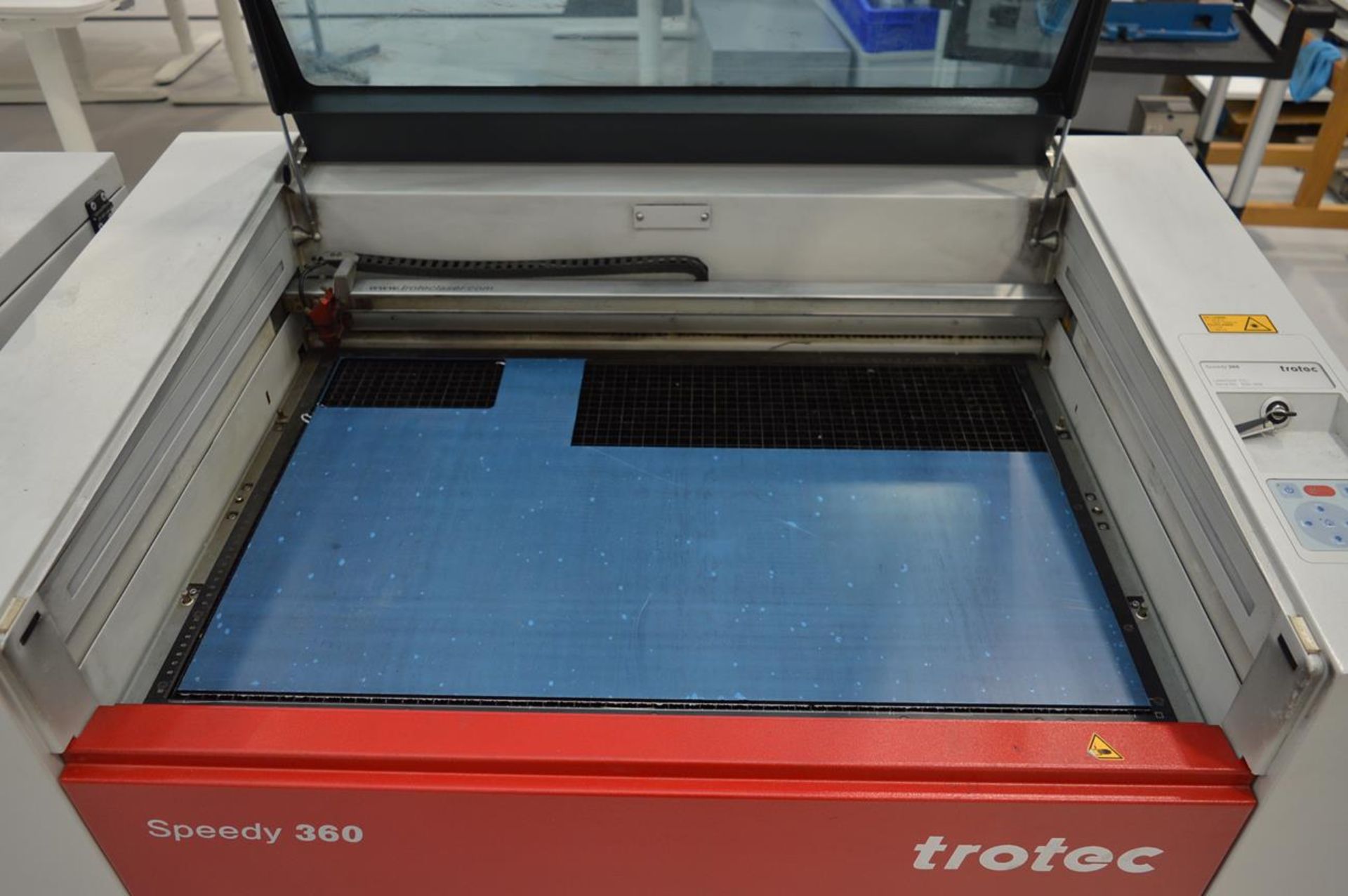 Trotec, Speedy 360 CO2 laser cutter and engraver , Serial No. S36-1408 with controller - Image 4 of 9