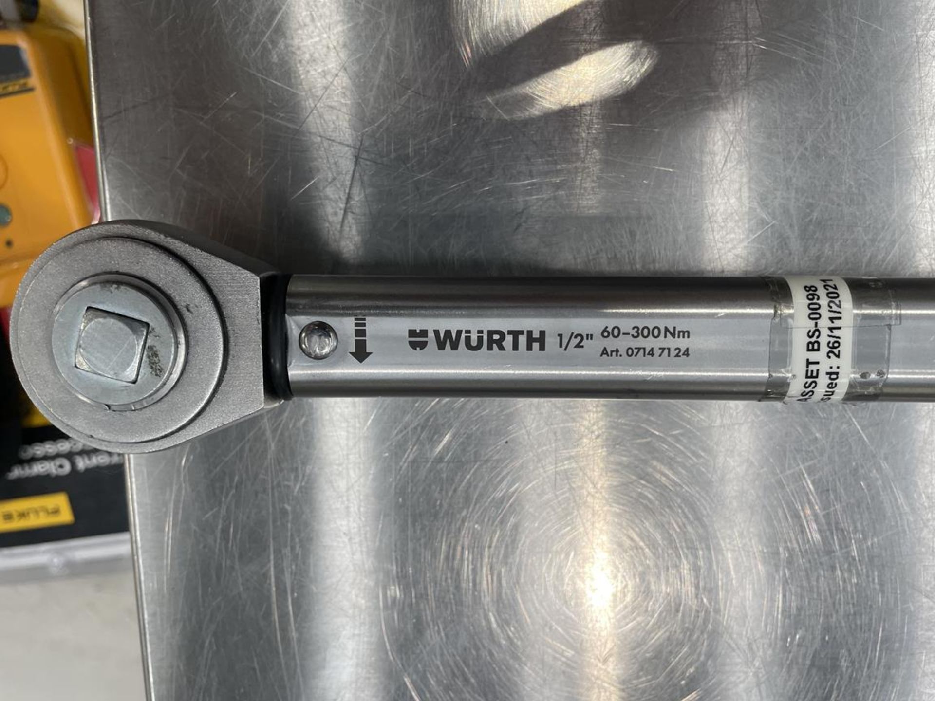 Wurth 1/2" torque wrench, 60 - 300Nm - Image 2 of 4