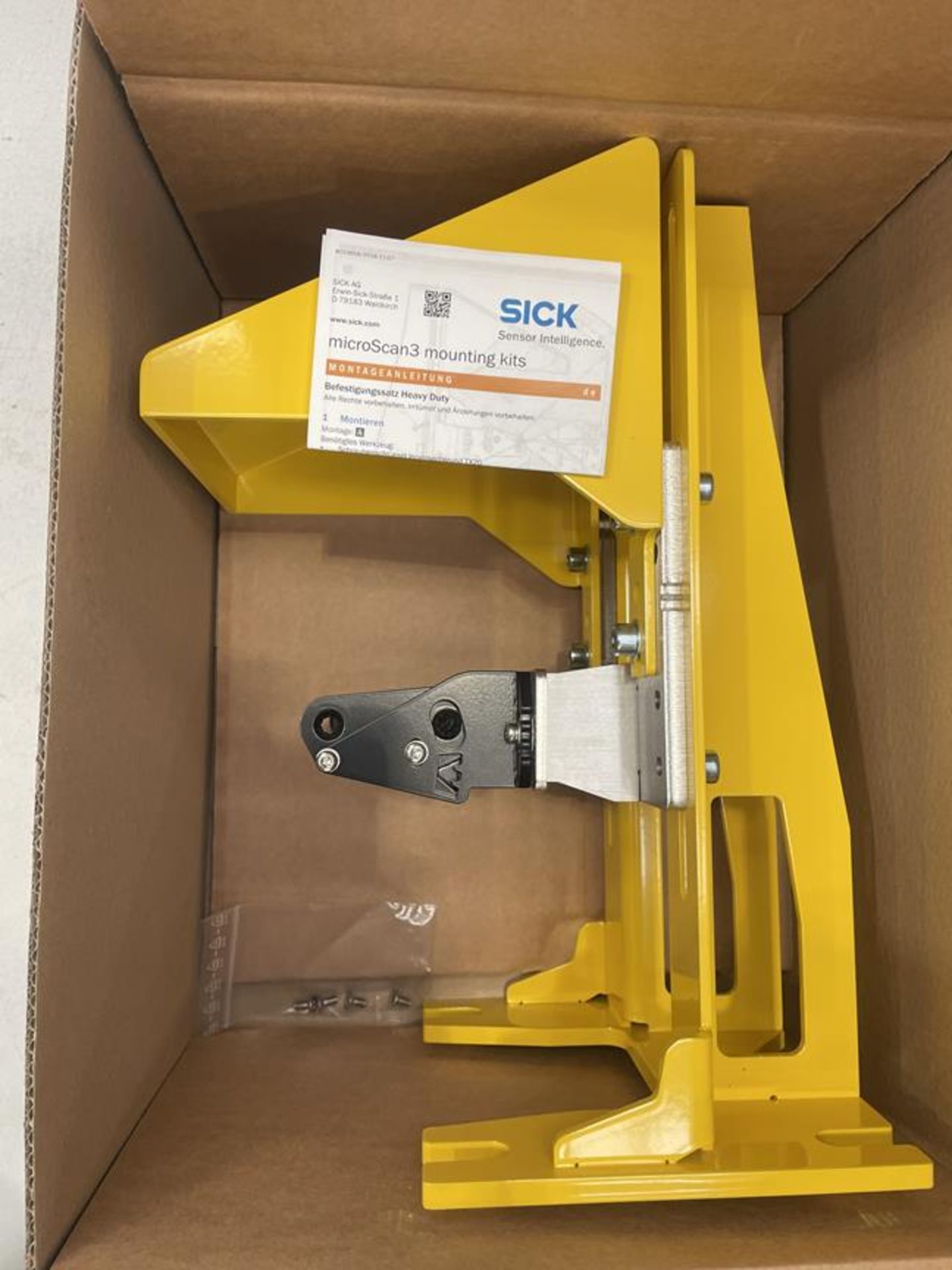 2x (no.) Sick, Microscan 3 heavy duty brackets (boxed and unused)