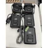 5x (no.) Atlas Copco, flex chargers