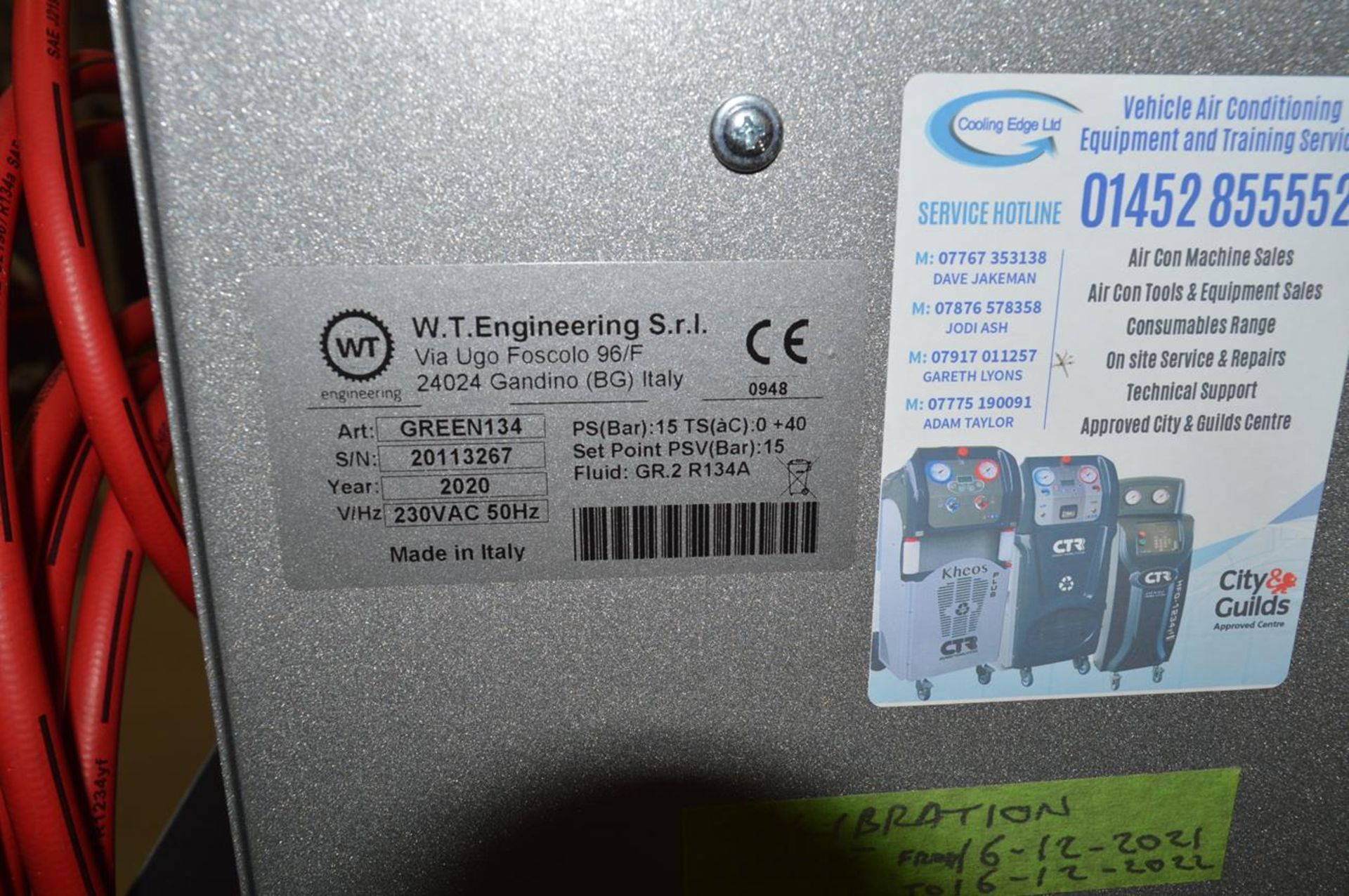 WT Engineering, fully automatic air conditioning service unit, Serial No. 20113267 (DOM: 2020) - Bild 4 aus 4