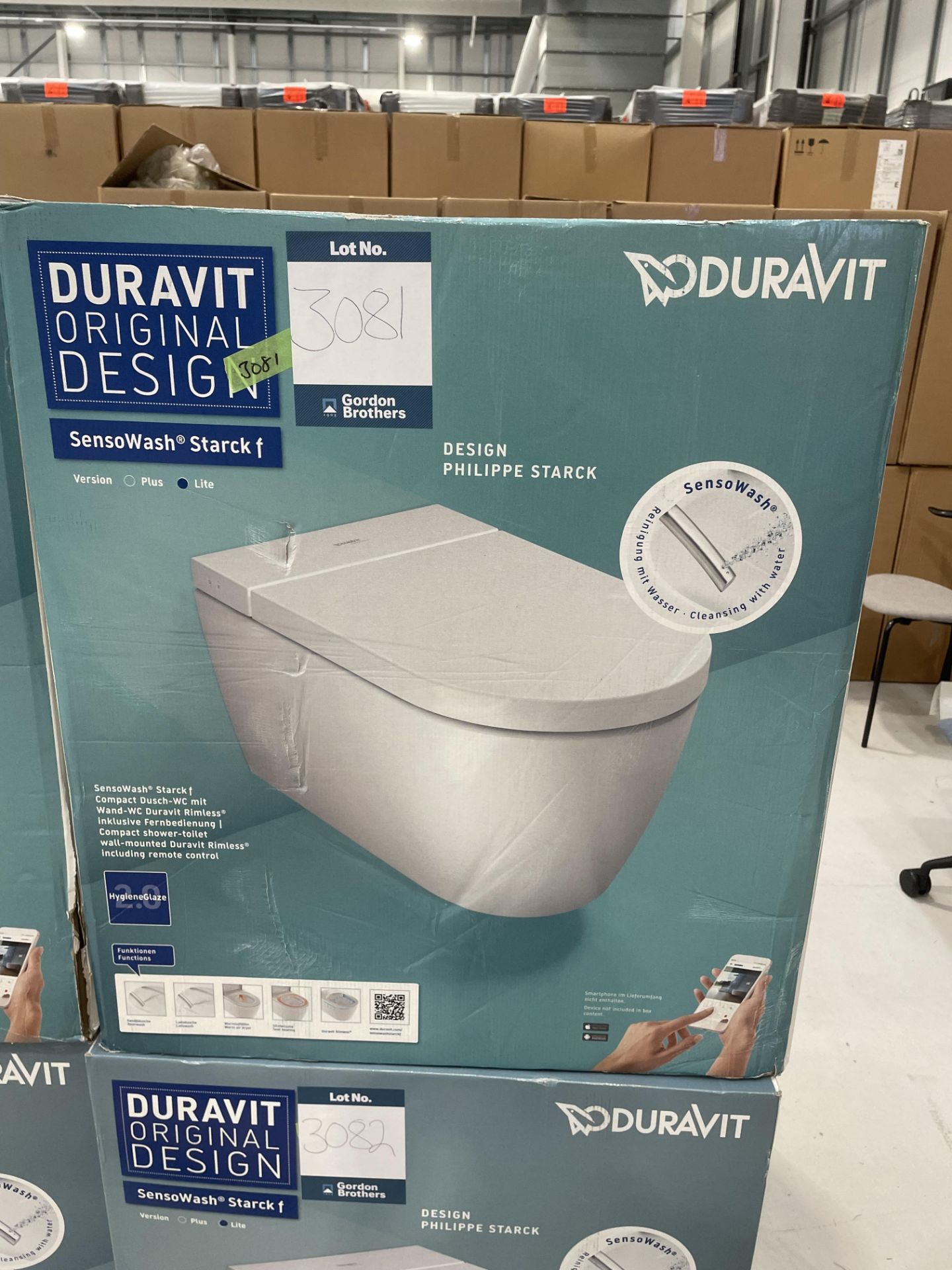 Duravit, Sensowash SlimSet toilet