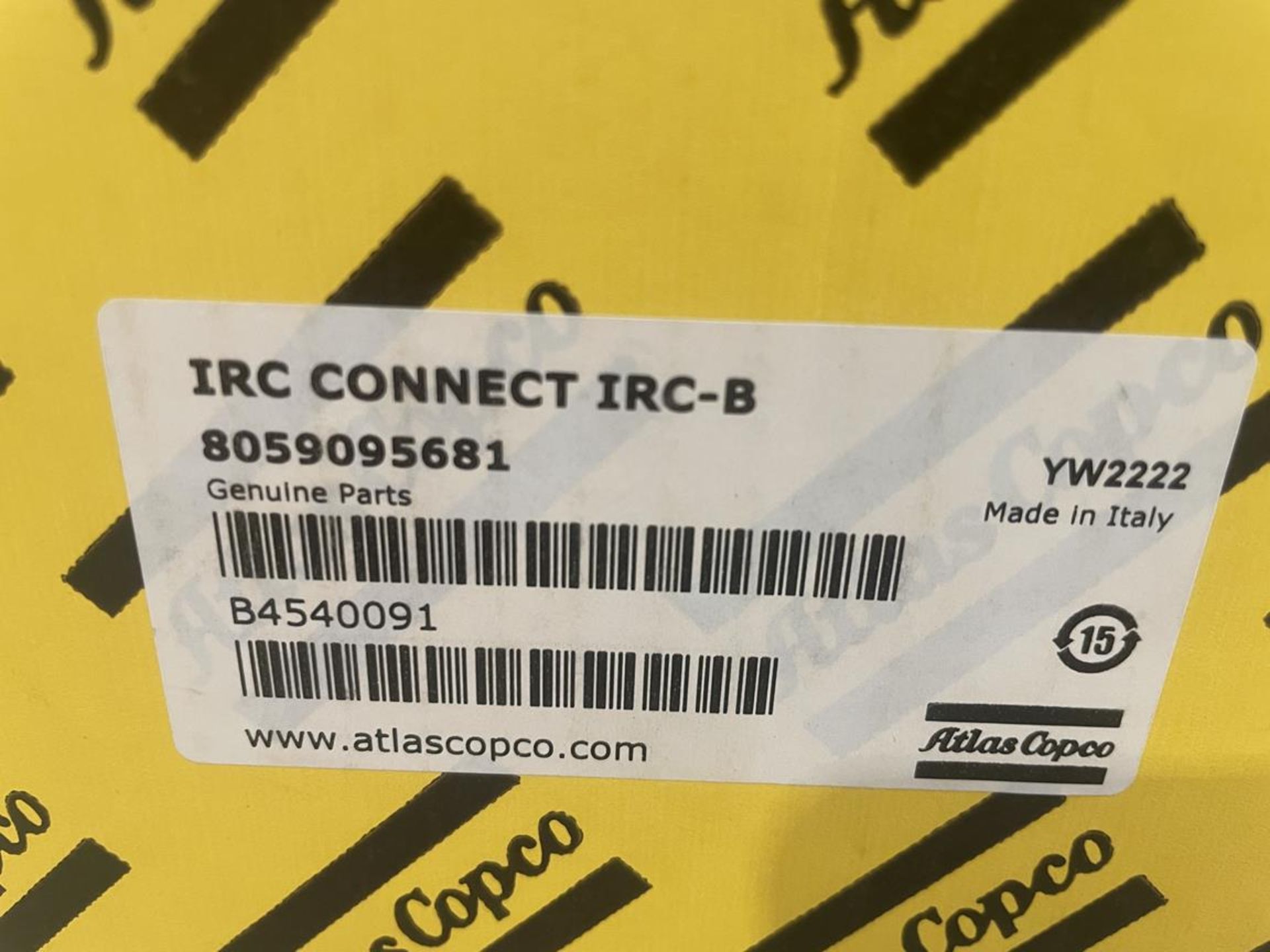 Atlas Copco, IRC8 connector, 8059095681 (boxed and unused) - Image 2 of 2