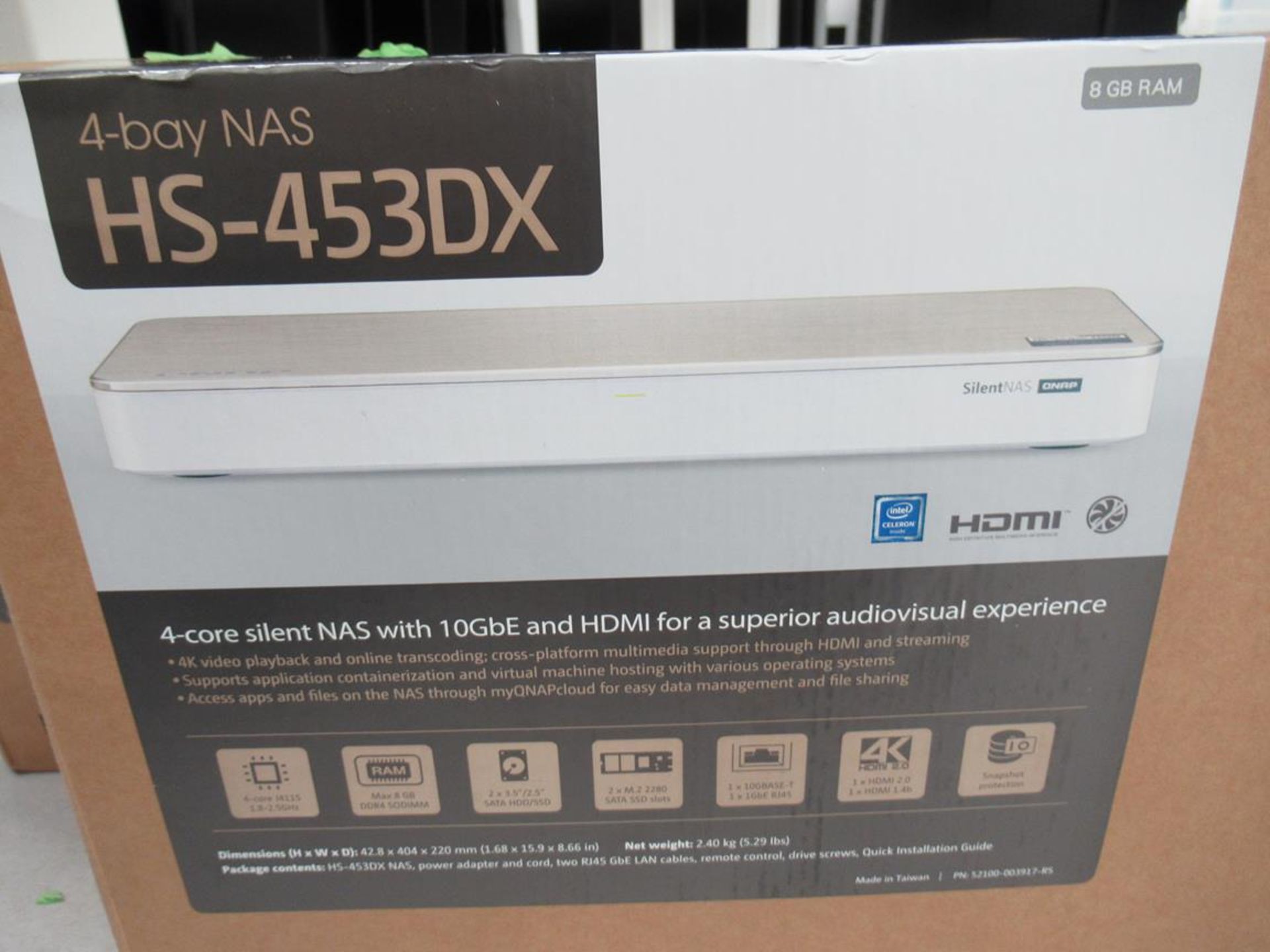 2x (no.) QNAP, HS-453DX secure data storage back-up units, 4 bay NAS - Image 2 of 8