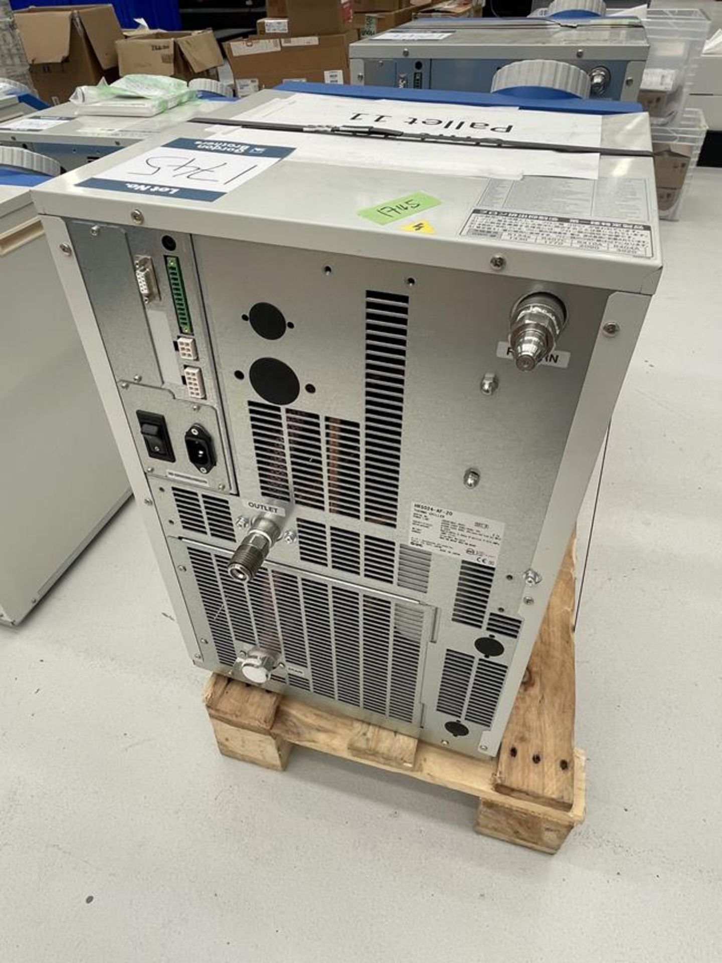 SCM S&A, HRS024-AF-20 thermo chiller, Serial No. ZS045 (DOM: 2021) - Image 2 of 3