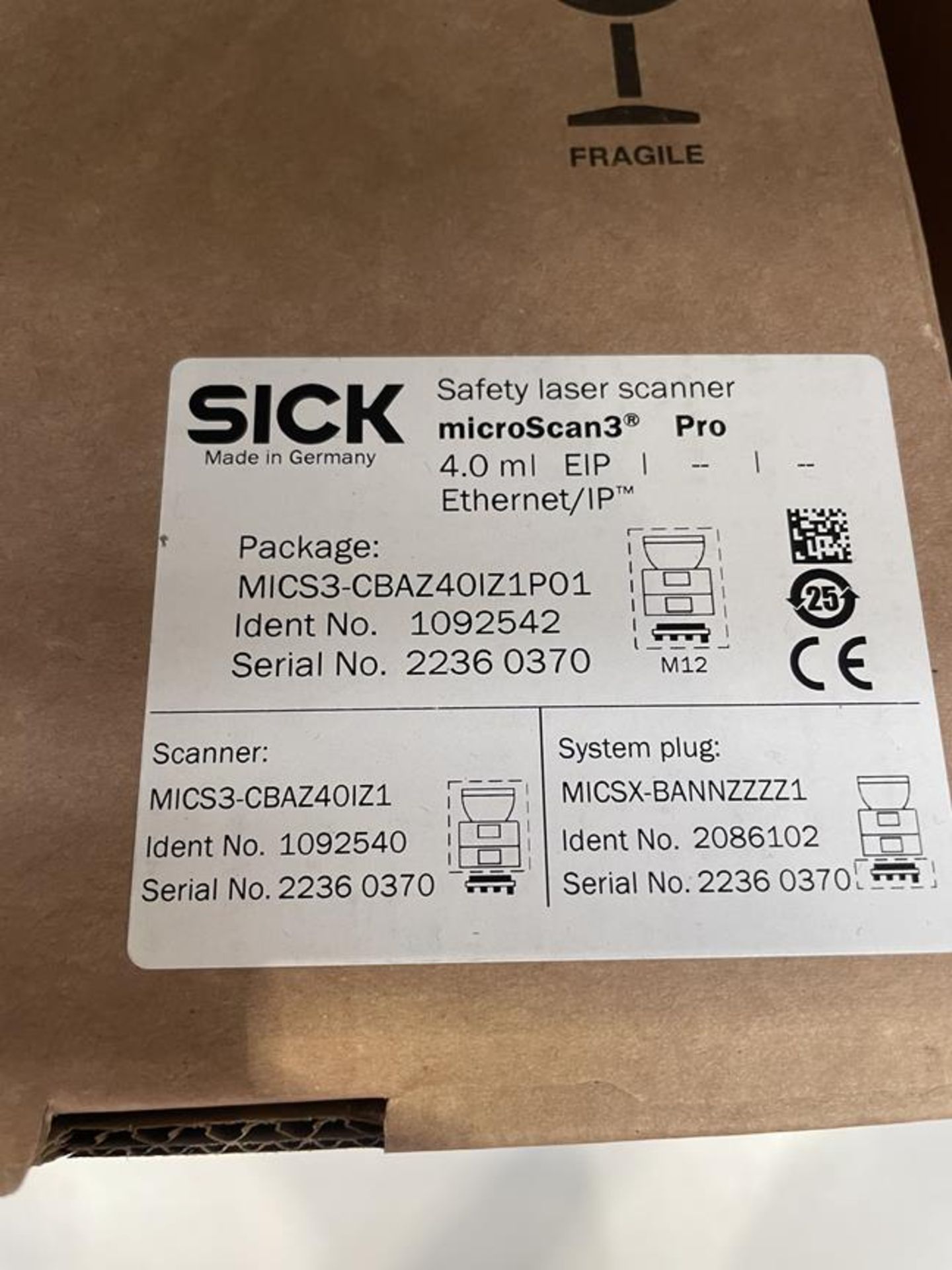 4x (no.) Sick, Microscan 3 Pro safety laser scanner (boxed and unused) - Image 2 of 2