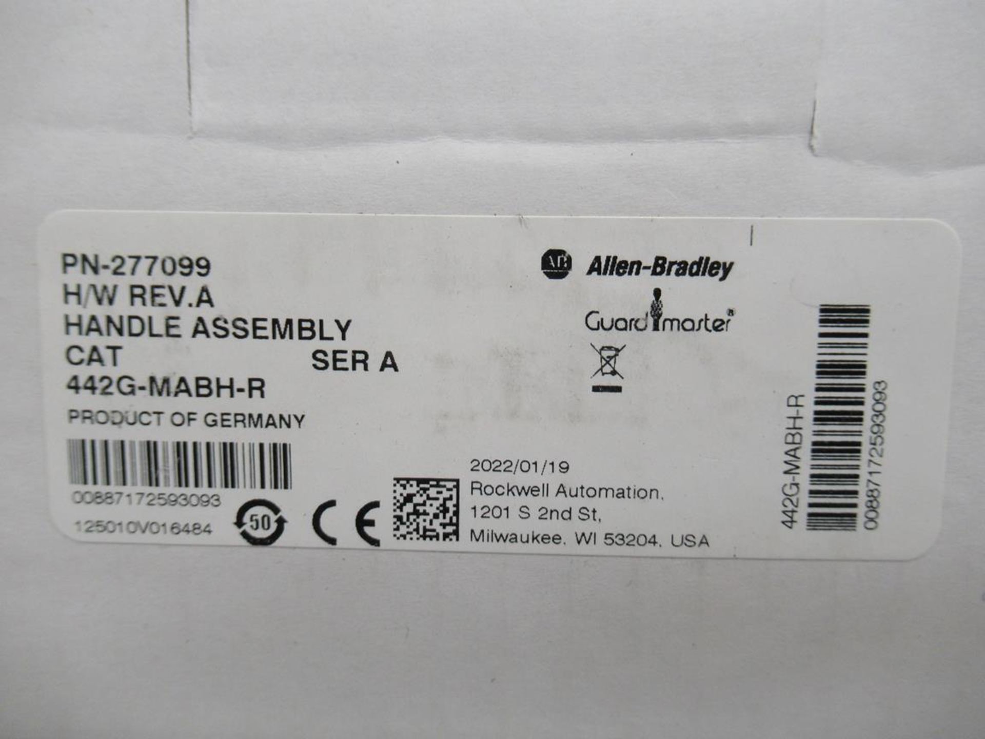 3x (no.) cartons Allen-Bradley, handle assemblys, Part No. 277100 - Image 3 of 6