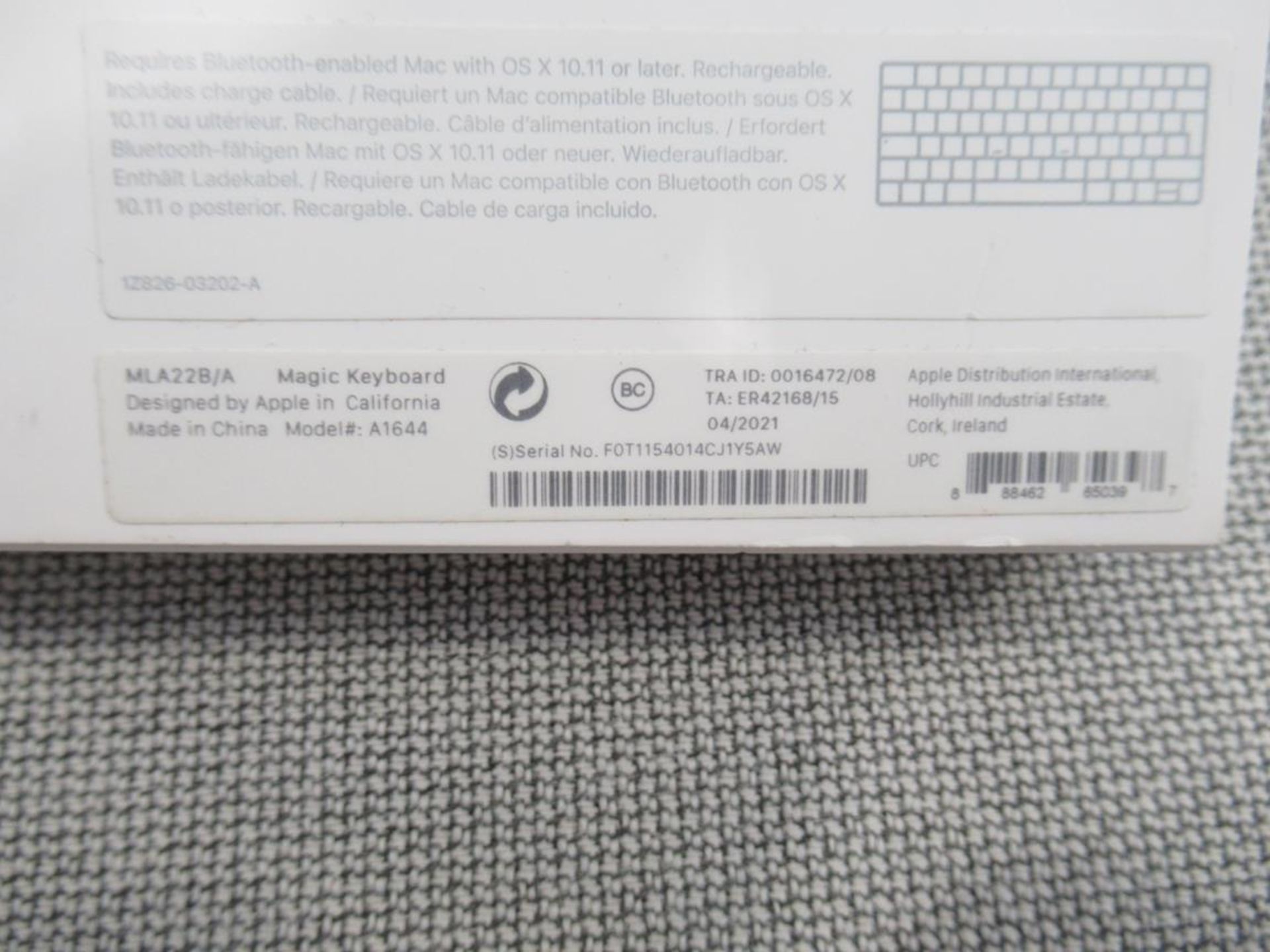 Apple, Magic keyboard (boxed and unused) - Image 3 of 4