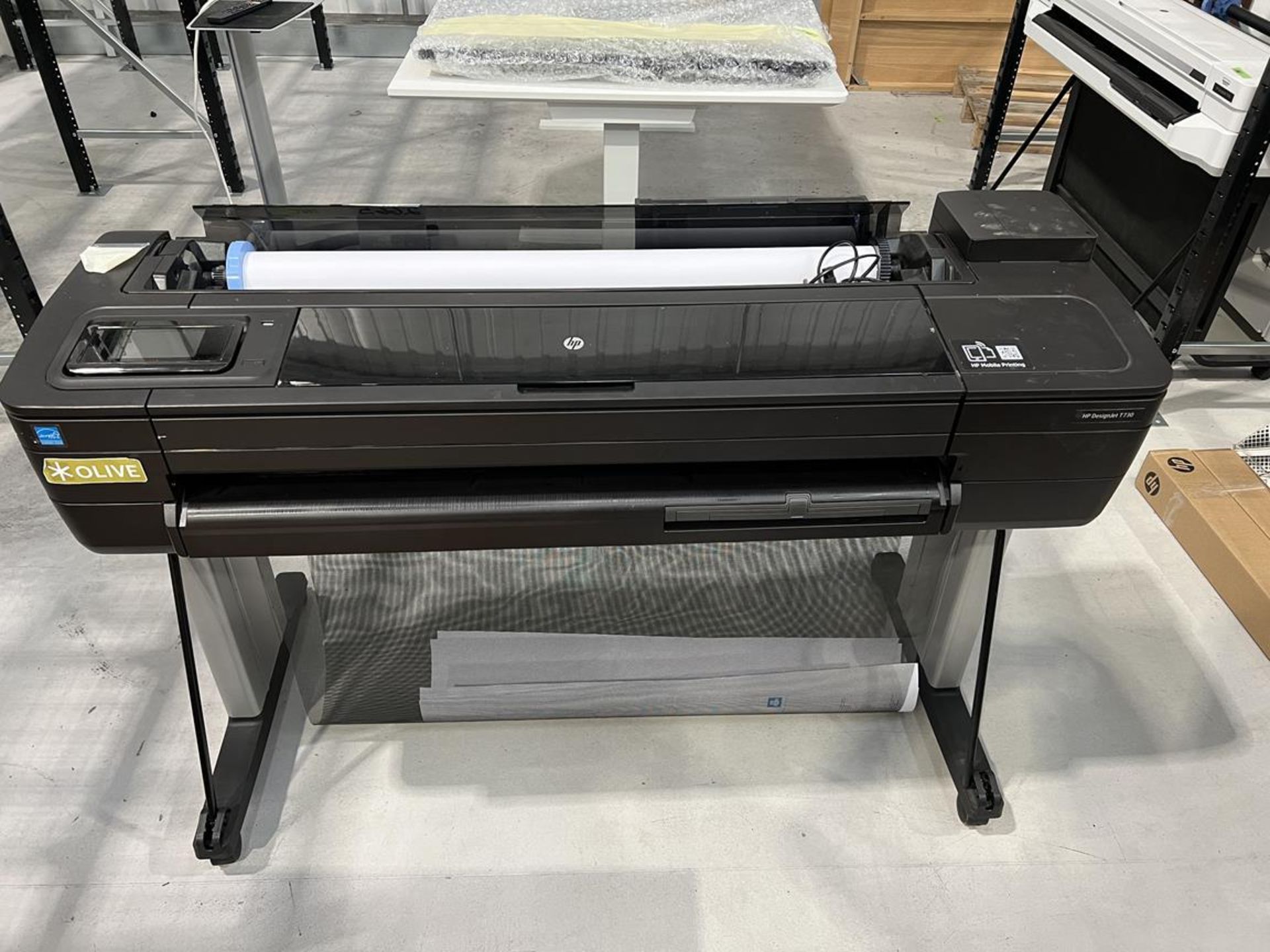 HP Design jet T730 wide format printer, Serial No. CN7B15M002