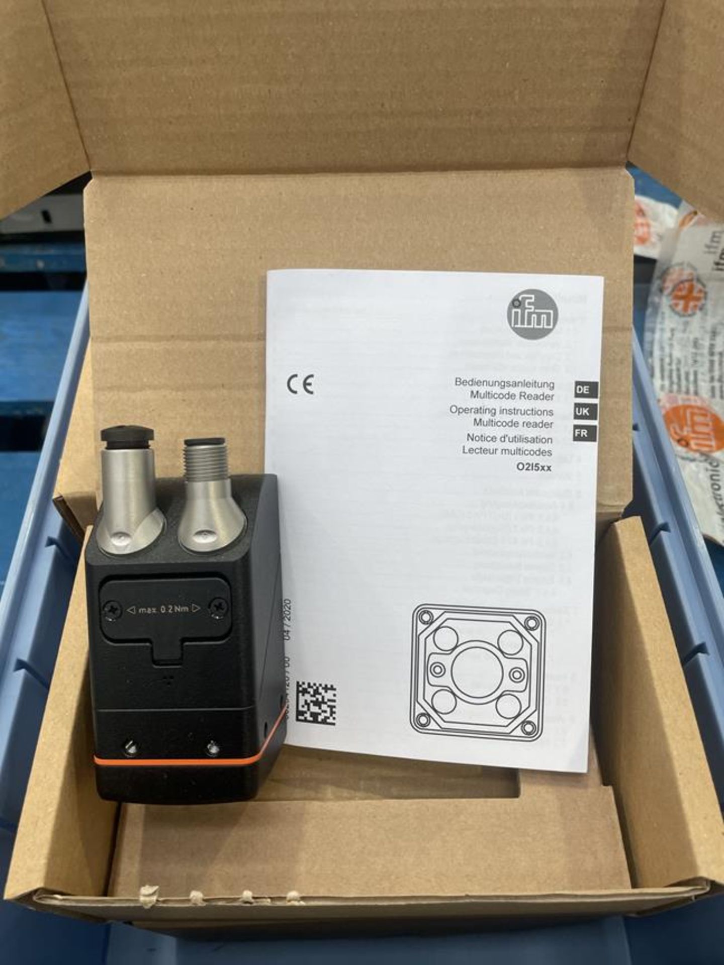 6x (no.) IFM 021503 multi-code reader (boxed and unused) - Image 2 of 3