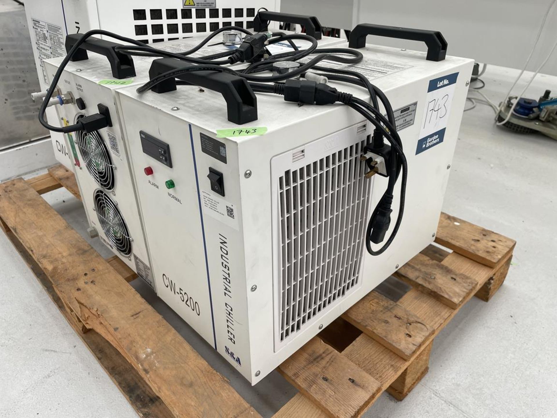 S&A, CW-5200 industrial chiller, Serial No. CS52670426