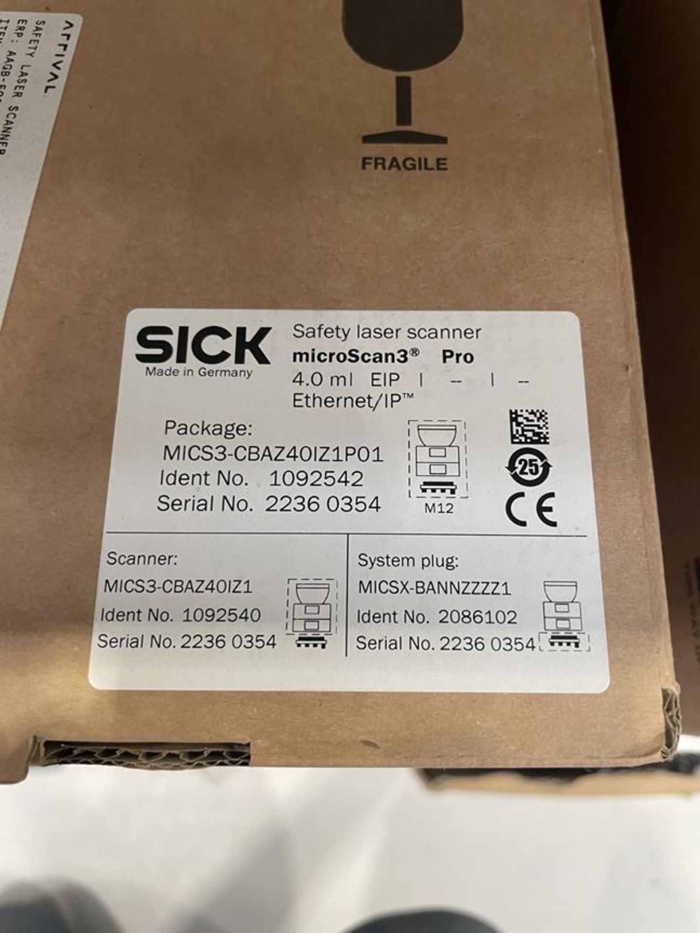 4x (no.) Sick, Microscan 3 Pro safety laser scanner (boxed and unused) - Image 2 of 2