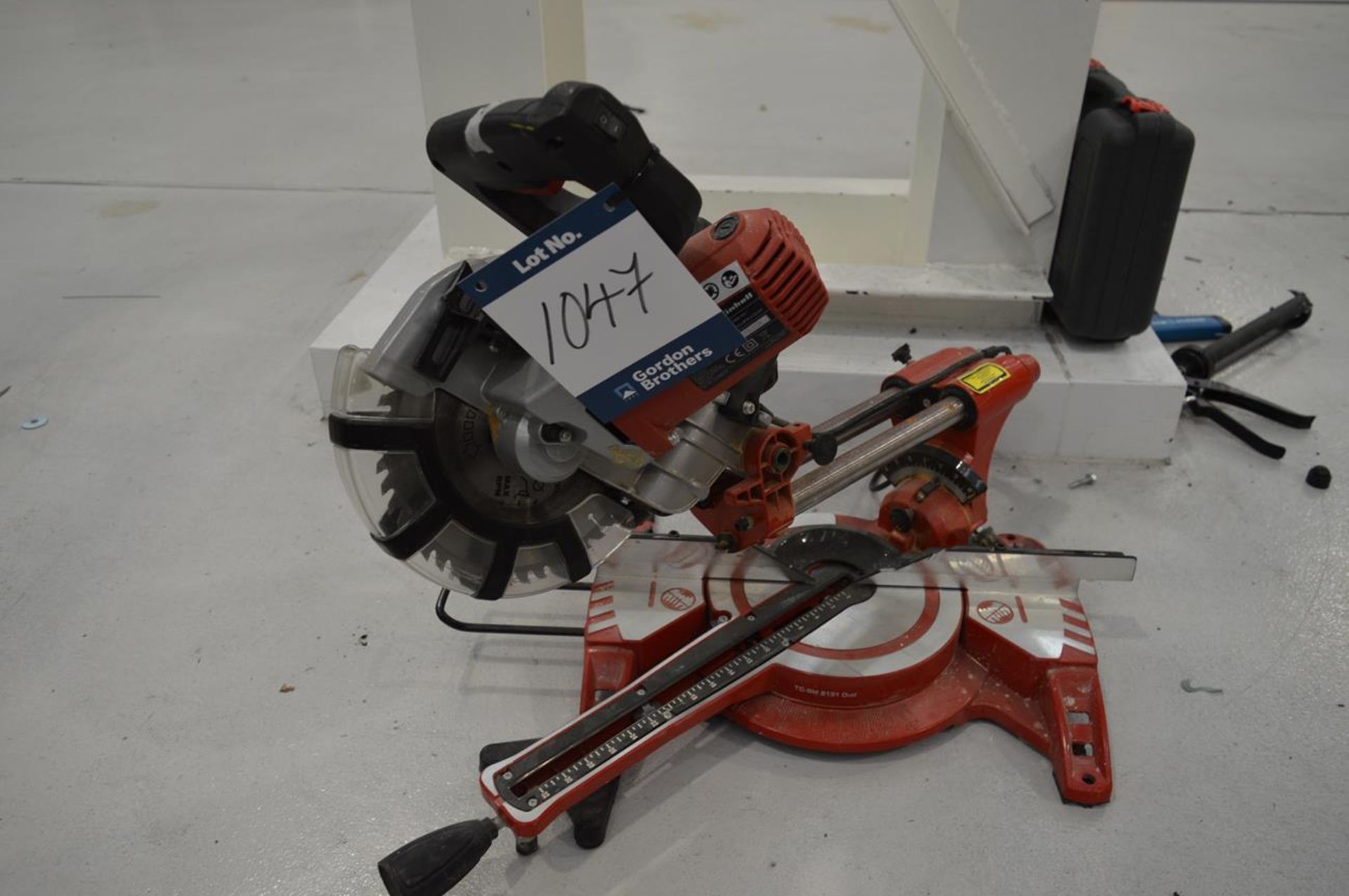 Einhell, bench top mitre saw (DOM: 2019)