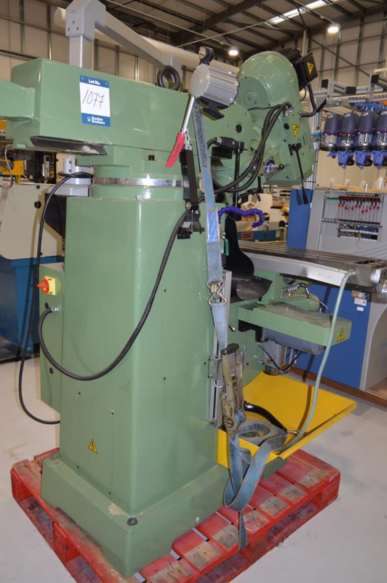 Warco, WM40 turret head milling machine, Serial No. 1910107 (DOM: 2021) with Sinc SDS6-3V DRO and po - Image 4 of 10