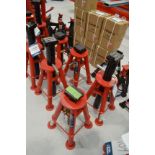 6x (no.) Sealey, AS10 10T axle stands