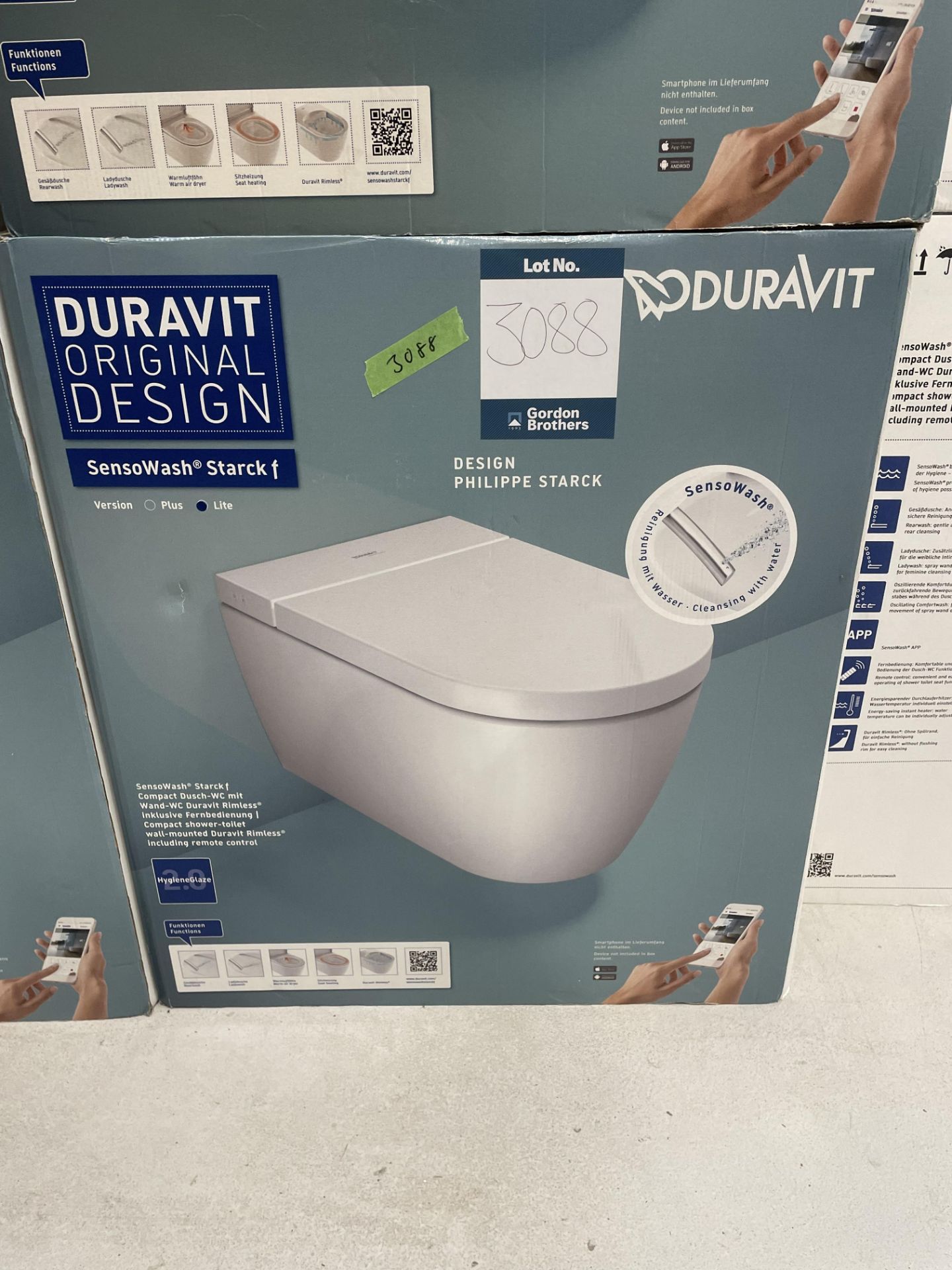 Duravit, Sensowash SlimSet toilet