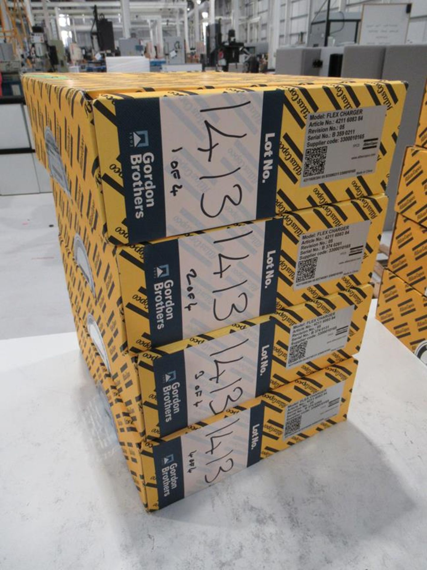 4x (no.) Atlas Copco, flex charger, Article No. 4211 6083 84 (boxed and unused) - Image 2 of 3