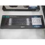 Logitech, MX Keys Bluetooth keyboard (boxed and unused)