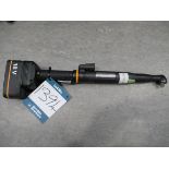 Atlas Copco, handheld battery operated angled torque driver nut runner with 18v battery