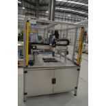 Fisnar, F9000M Series gantry dispensing robot with Fisnar, DC200 controller and applicator, light g