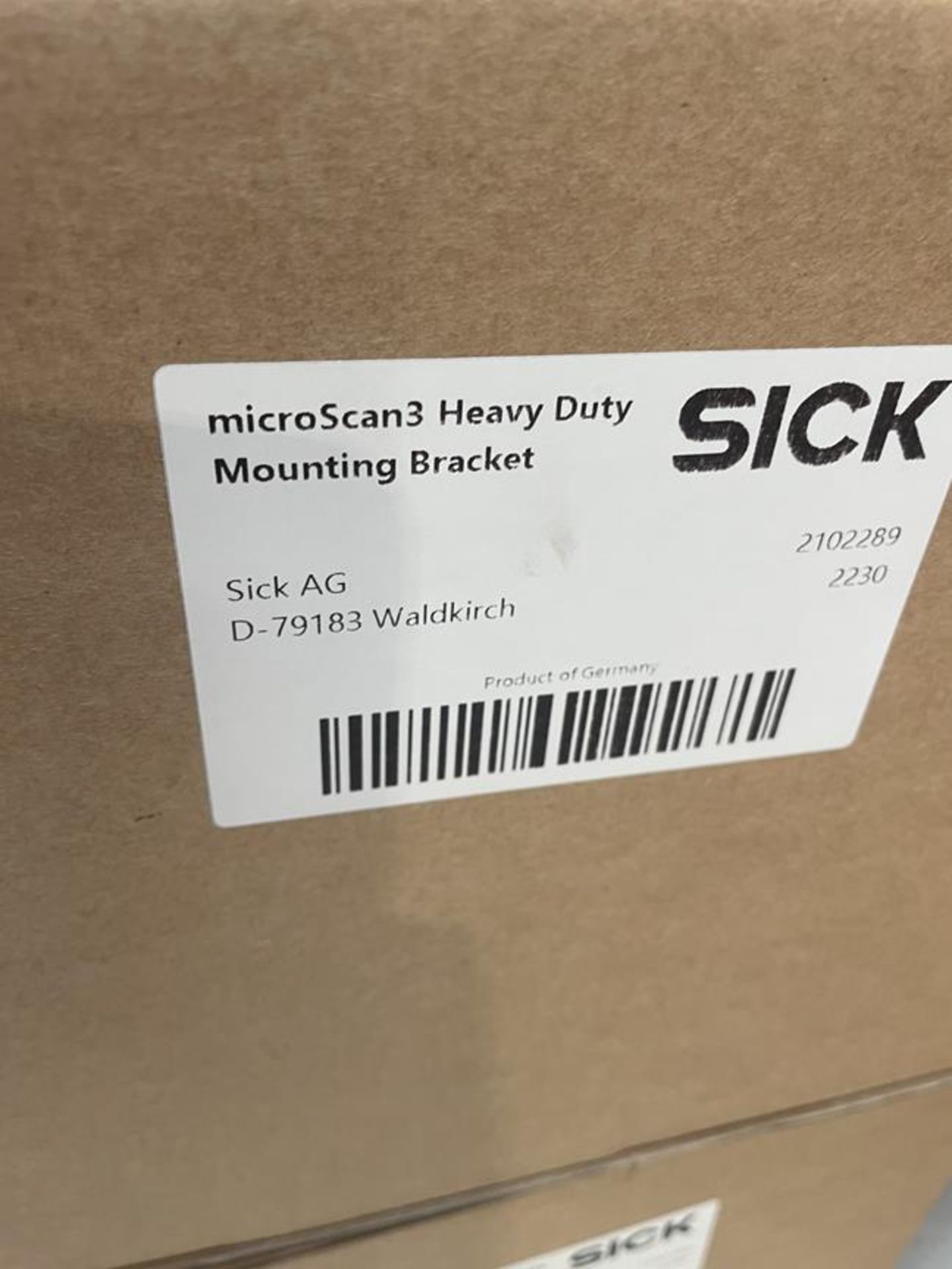 2x (no.) Sick, Microscan 3 heavy duty brackets (boxed and unused) - Image 2 of 2