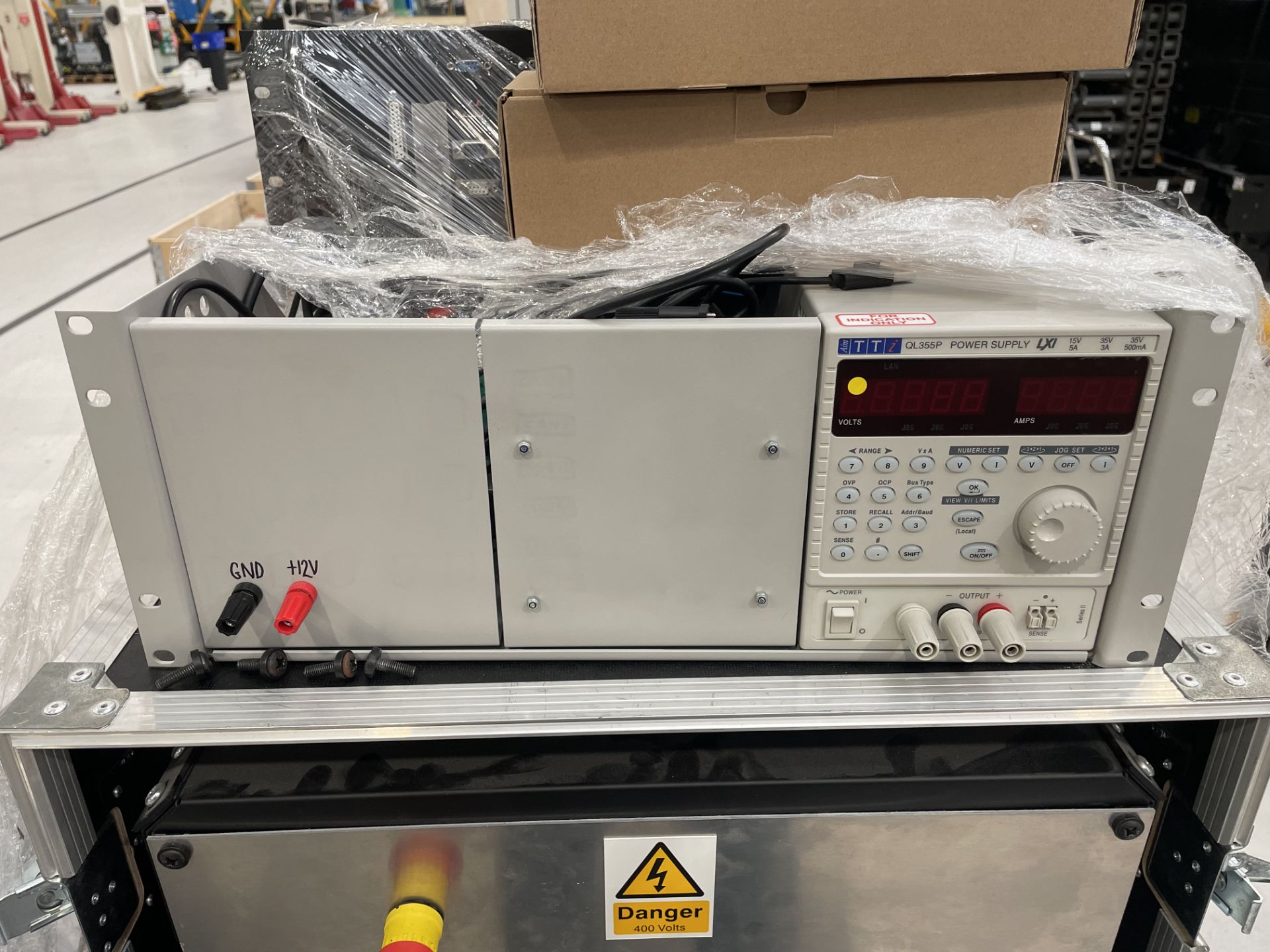 GSS battery test rig with 2x (no.) Topcon TC.GSS programmable grid-tie source sink units, AIM Tti QL - Image 4 of 7