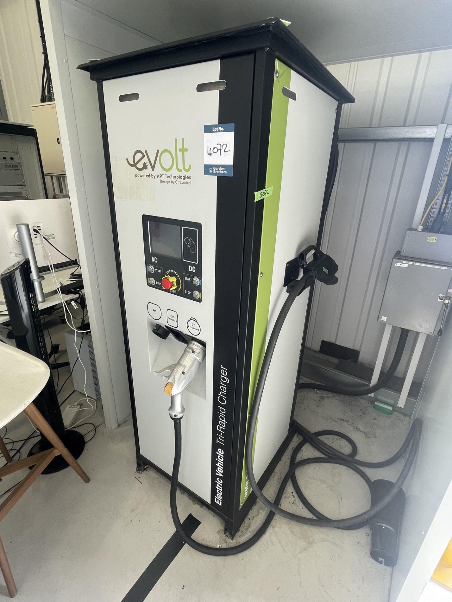 eVolt, EV CCL OPC CH CCS AC63 Tri-Rapid charger station, Code ...