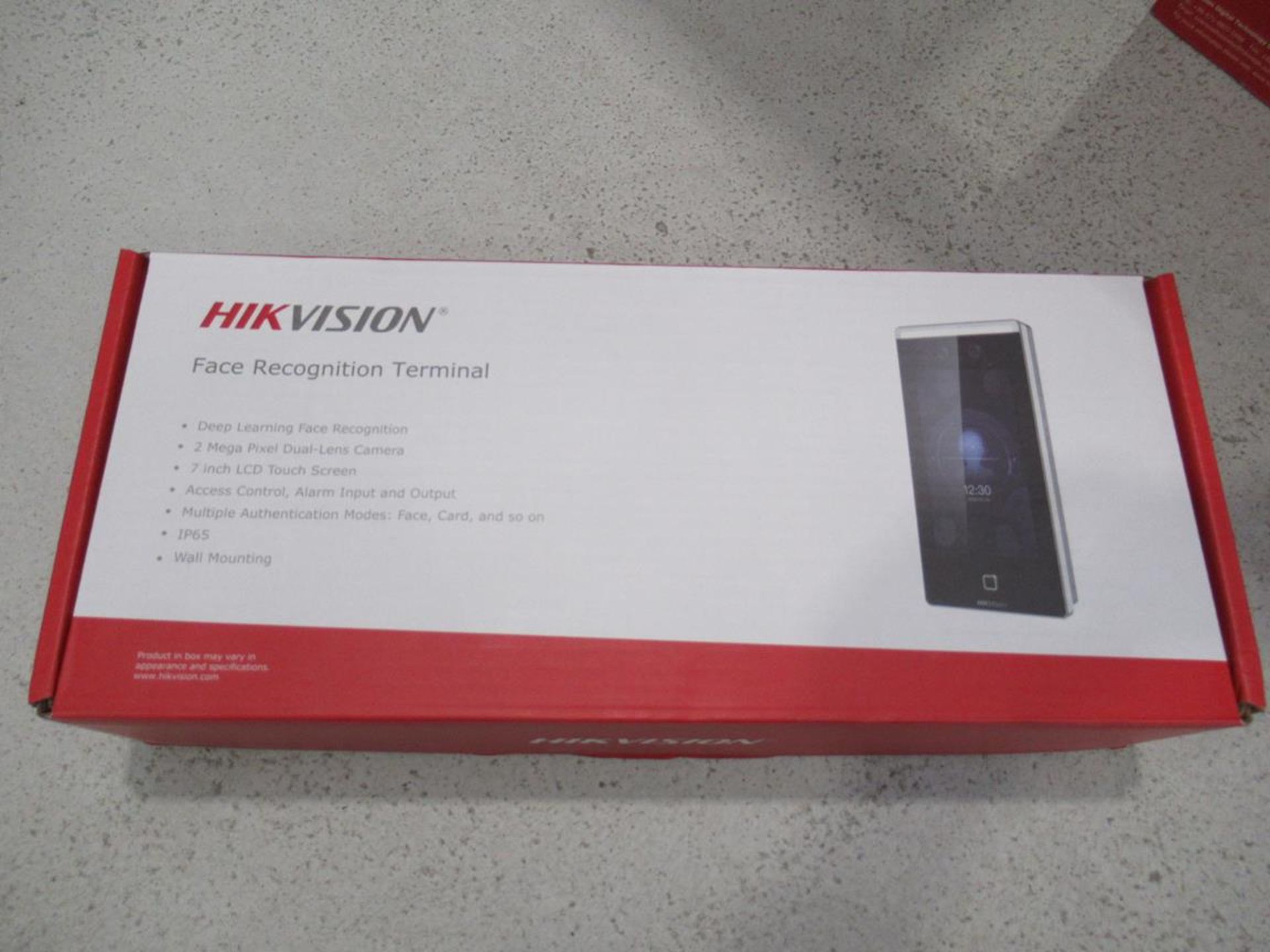 17x (no.) Hik Vision, DS-KIT671M face recognition terminals (boxed and unused)