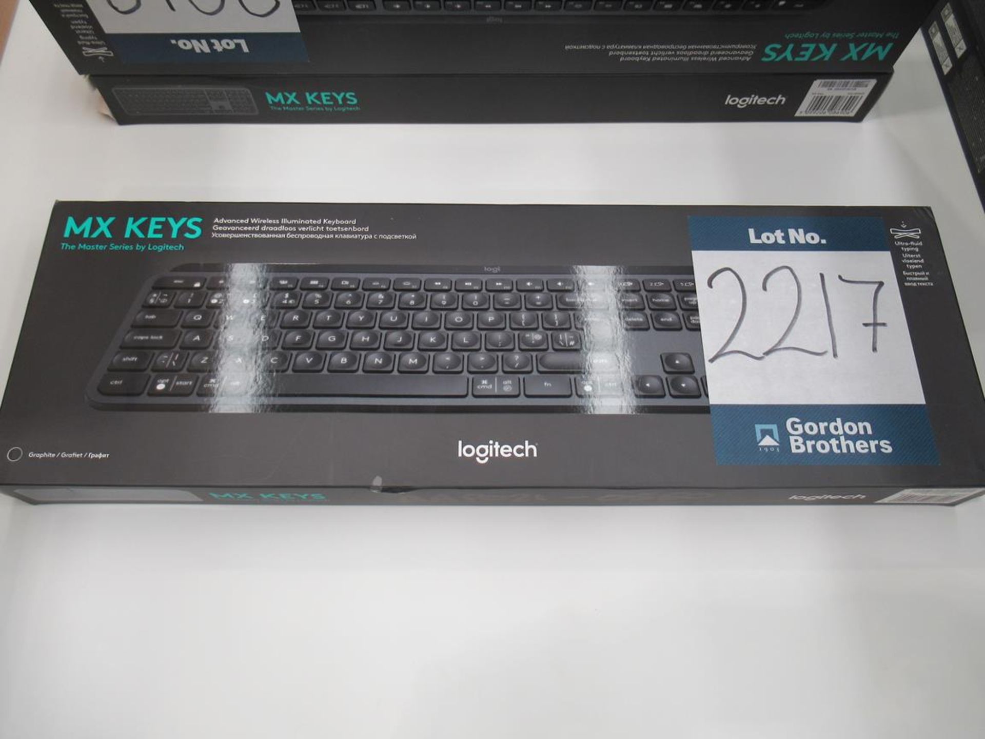 Logitech, MX Keys Bluetooth keyboard (boxed and unused)