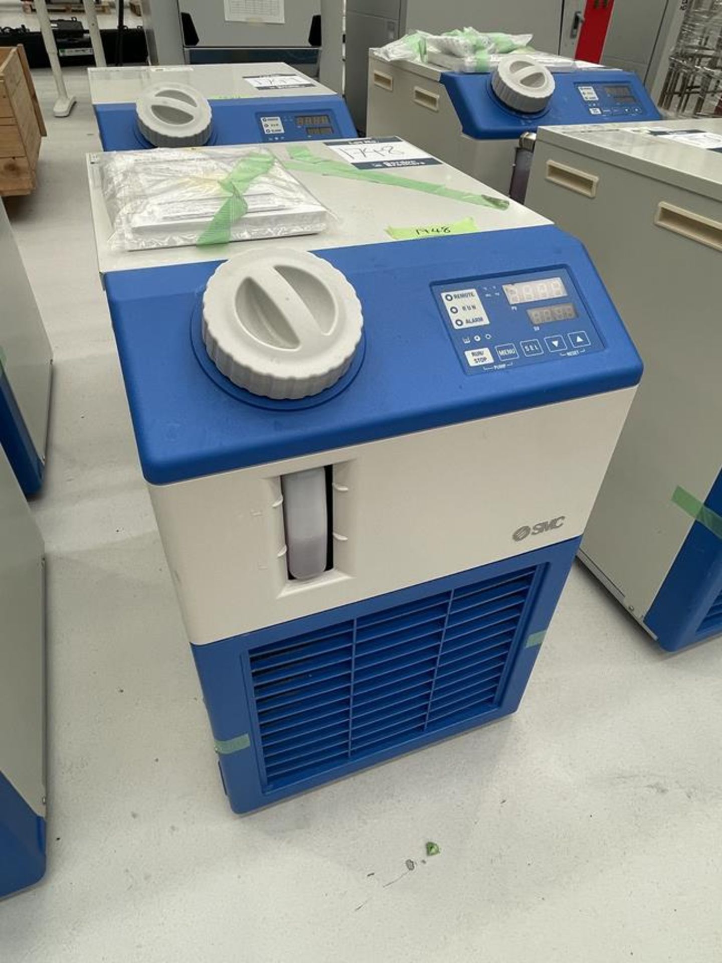 SCM S&A, HRS024-AF-20 thermo chiller, Serial No. AQ027 (DOM: 2021)