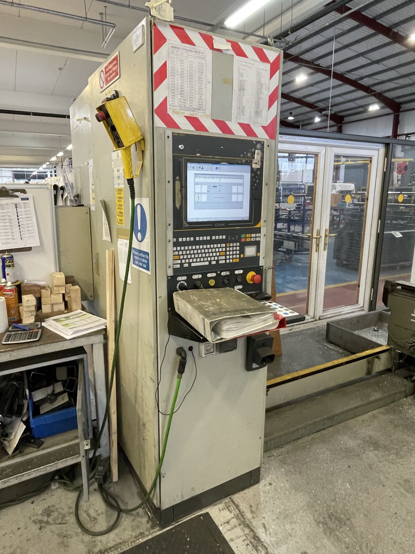 Emmegi, Diamant single spindle CNC profile machining centre, Serial No. M276451 (DOM: 2005) with - Image 6 of 9