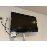 Samsung, 32" wall mounted flat screen television