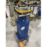 Schuco, 1382-799 pneumatic press, Serial No. 299504 and four station press tool