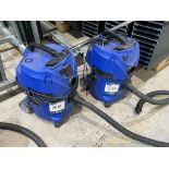 2x (no.) Nilfisk, Multi 20 commercial tub vacuum cleaners