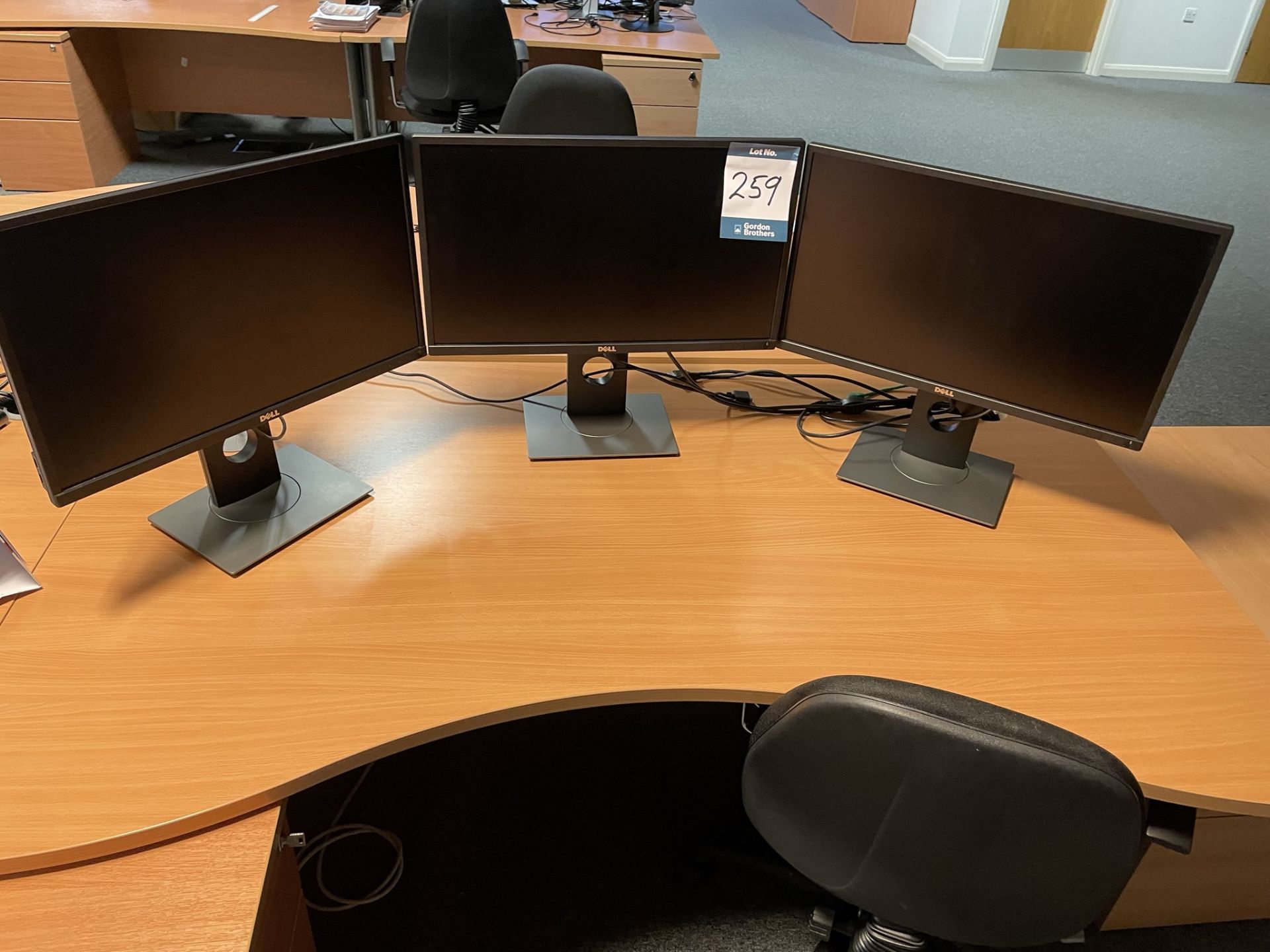 5x (no.) Dell monitors - Image 2 of 2