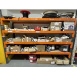 Spares and components including gasket, fixing, cleats, etc., as lotted across two bays