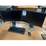 6x (no.) Dell, monitors and a Lenovo monitor