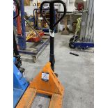 Loadsurfer, extended fork manual pallet truck, capacity 2000kg, Serial No. 2017-02863 (DOM: 2017)