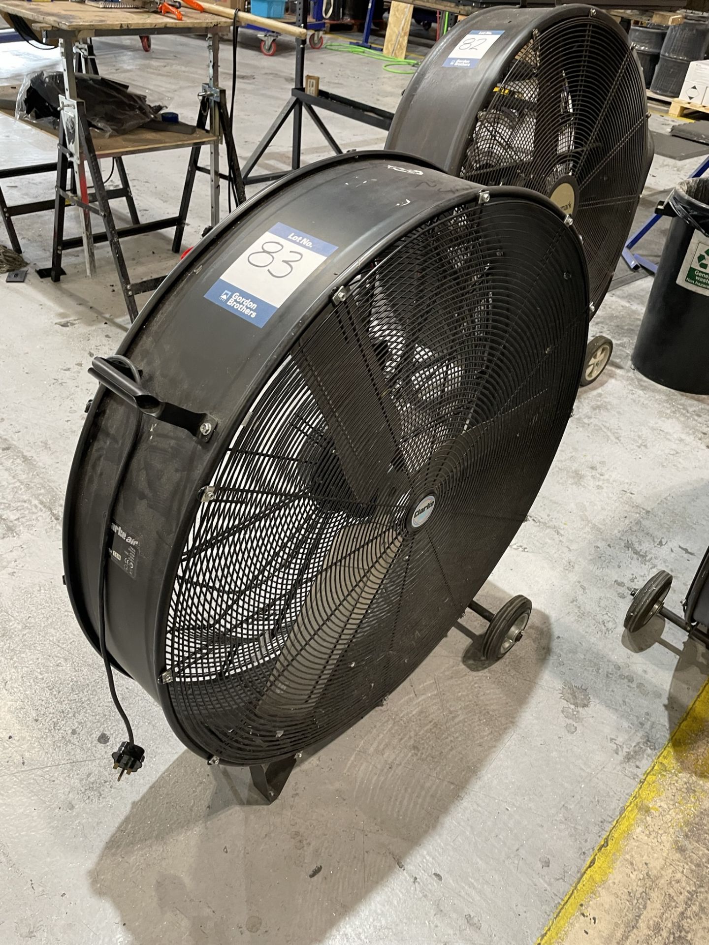 Clarke Air, CAM36 mobile drum fan, 900m diameter