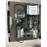 Kielder, KWT-014 combi, 18v cordless combi drill, charger, 2x (no.) batteries and case