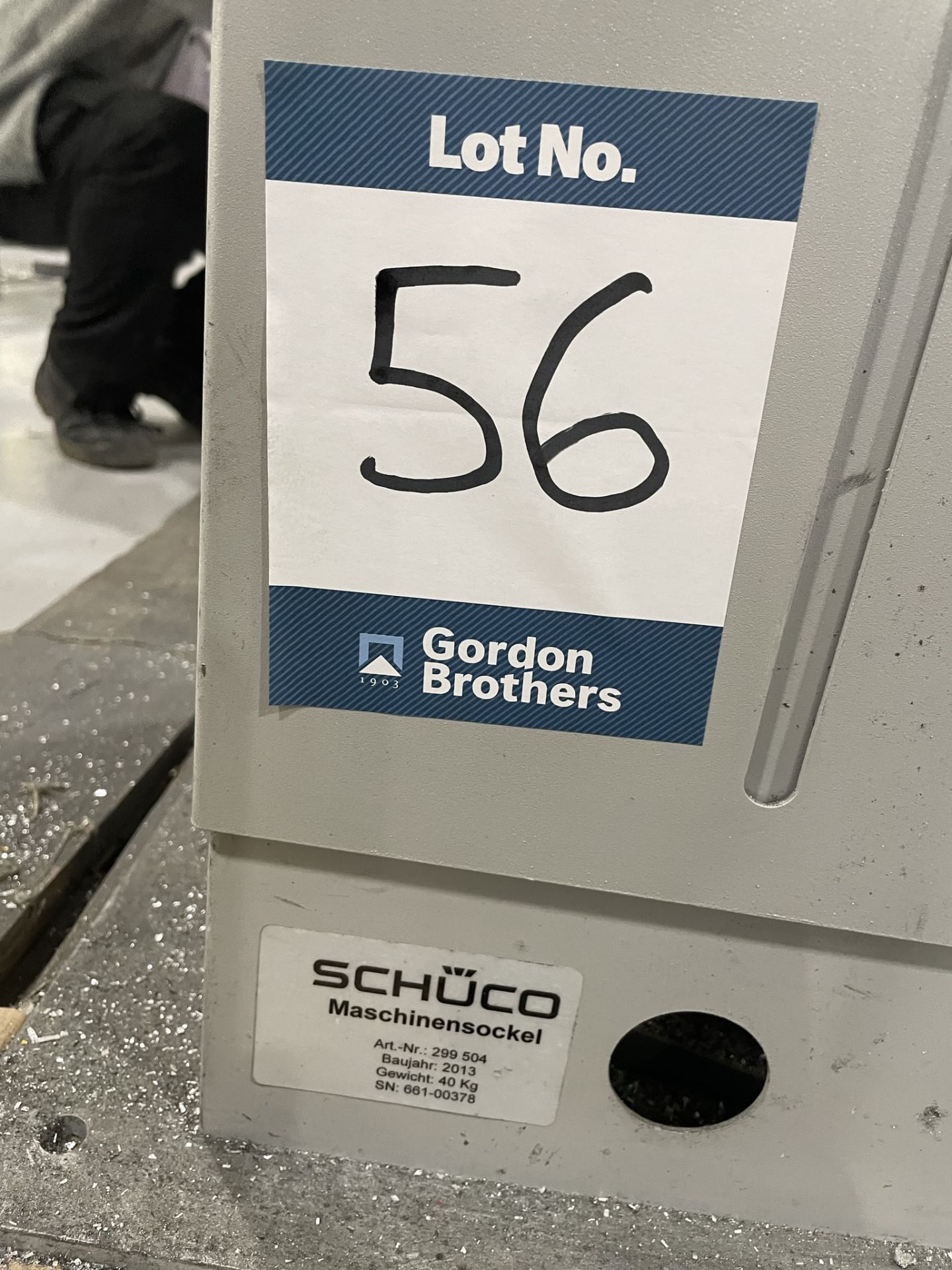 Schuco, 299-504 pneumatic press, Serial No. 661-00378 (DOM: 2013) with Wicona 5940019B, 5940046 - Image 4 of 4