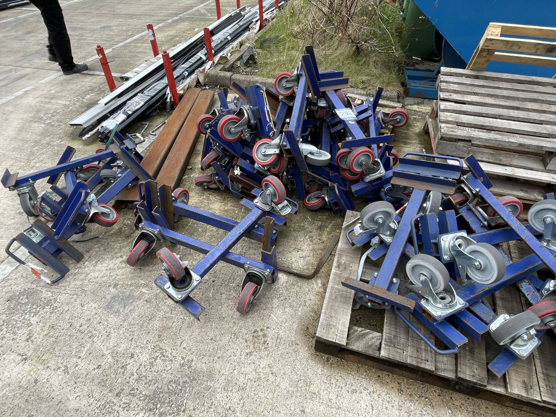 Approx. 25x (no.) transporter skates, as lotted - Bild 3 aus 4