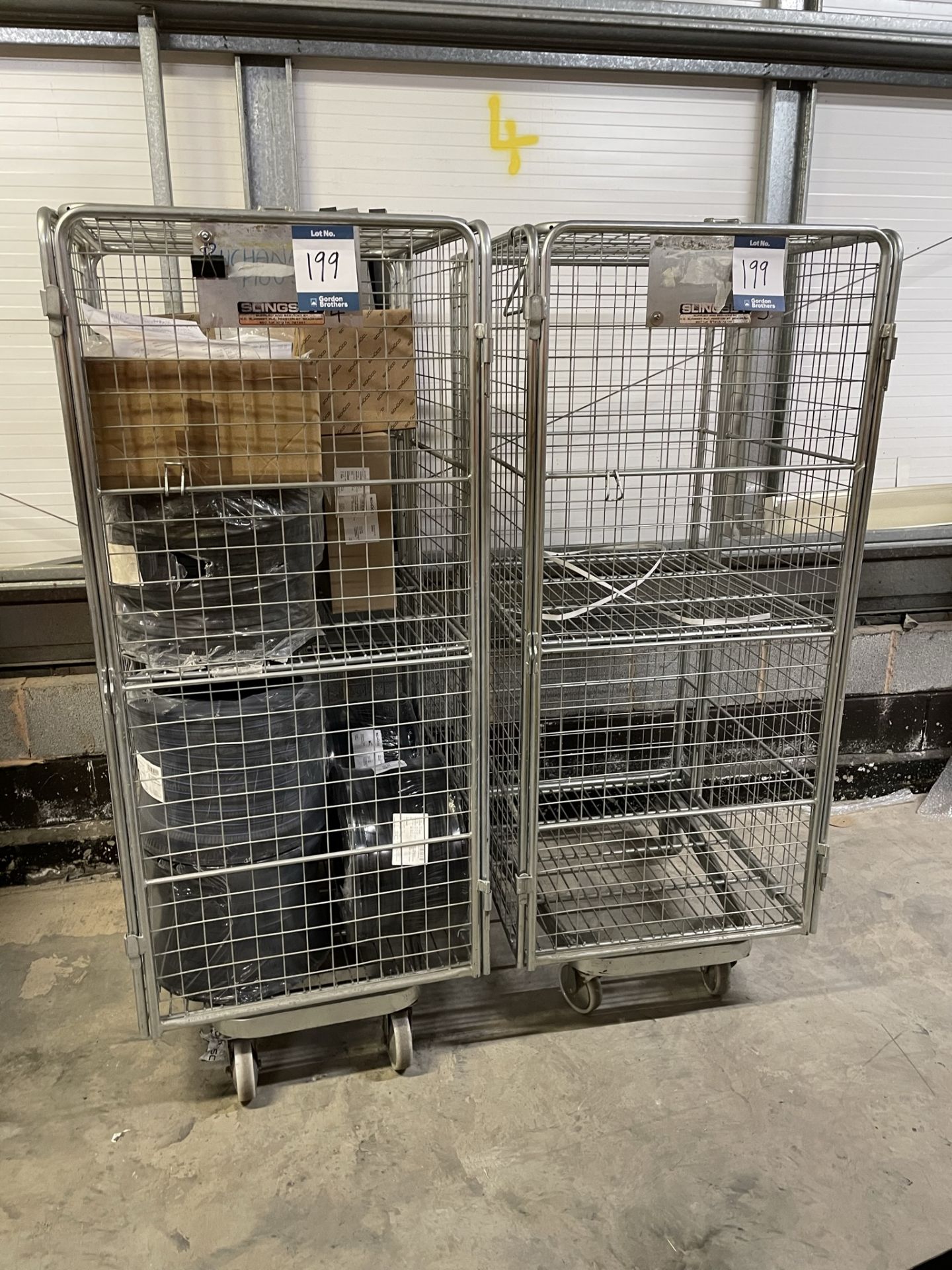 2x (no.) Slingsby, roll cages and contents, as lotted